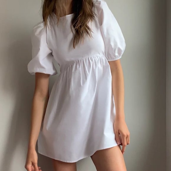 Sunday Best Saida Dress White Espace Small Aritzia - Picture 2 of 4